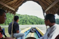 Boat trip to Yaxchilan