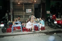 Street kitchen in Hanoi